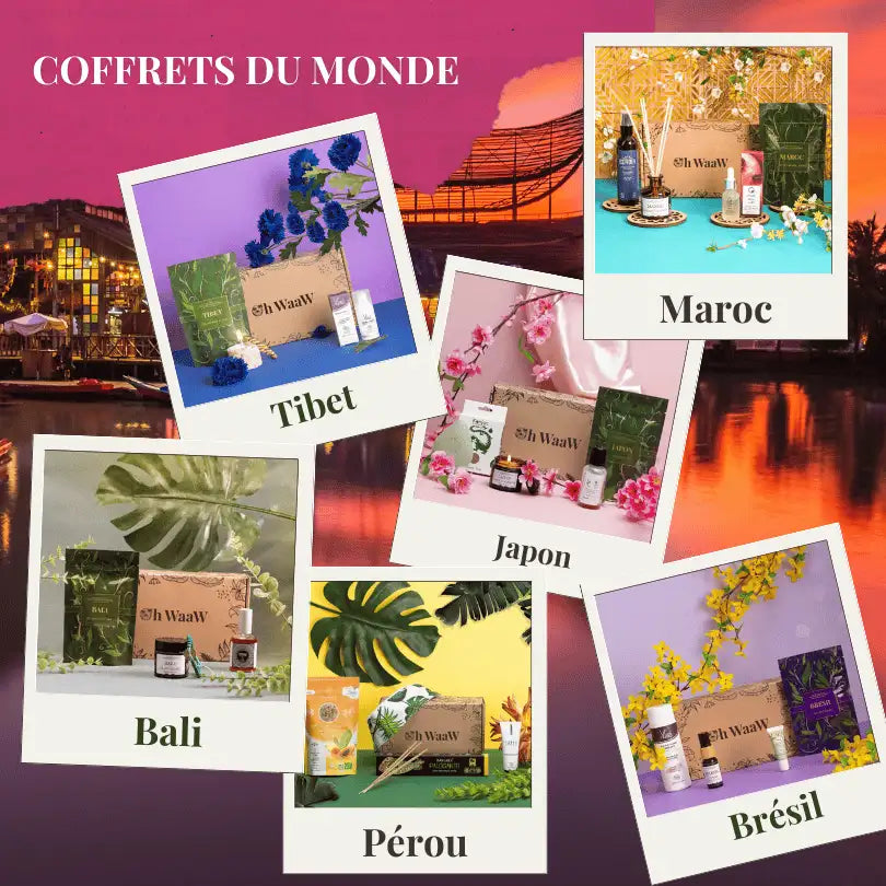 carte cadeau box Oh WaaW tour du monde