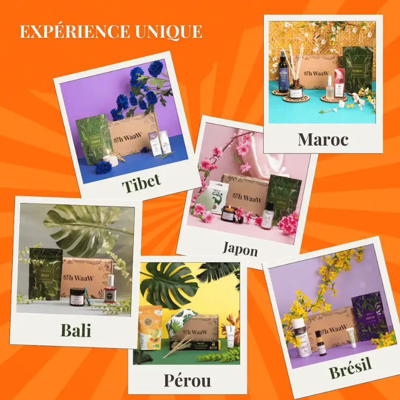 Box cadeau pour femme tour du monde